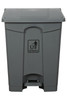 Cleanlink Rubbish Bin With Pedal Lid 68 Litre Grey 12061