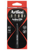 Artline 220 Fineliner Pen 0.2mm Black BOX12 122001