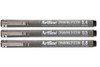 Artline 230 Drawing System Pen 3 Nib Sizes Black Wallet3 1230432