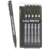 Artline 230 Drawing System Pen Black Wallet6 123046