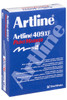 Artline 409 Permanent Paint Marker 4.0mm Chisel White BOX12 140933