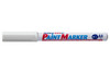 Artline 444 Permanent Paint Marker 0.8mm White BOX12 144433