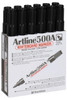Artline 500a Whiteboard Marker 2mm Bullet Nib Black BOX12 150001