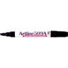 Artline 509a Whiteboard Marker 5mm Chisel Nib Black BOX12 150901A