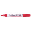 Artline 509a Whiteboard Marker 5mm Chisel Nib Red BOX12 150902A