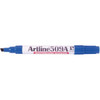 Artline 509a Whiteboard Marker 5mm Chisel Nib Blue BOX12 150903A