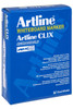 Artline 573 Clix Whiteboard Retractable 2mm Bullet Nib Black BOX12 157301