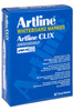 Artline 573 Clix Whiteboard Retractable 2mm Bullet Nib Blue BOX12 157303