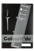 Colourhide Notebook A4 120page Black X CARTON of 10 1719402J