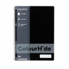 Colourhide Notebook A4 120page Black X CARTON of 10 1719402J