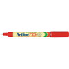 Artline 725 Permanent Marker 0.4mm Plastic Nib Red BOX12 172502