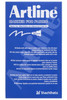 Artline 750 Laundry Marker 1.2mm Bullet Nib White BOX12 175033