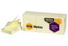 Marbig Notes Yellow 40x50mm Yellow Pack12 Yellow 40x50mm Yellow Pack12 X CARTON of 36 1810205