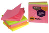 Marbig Notes Brilliant 75x75mm Assorted Brilliant 75x75mm Assorted Pack5 X CARTON of 6 1810699