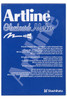 Artline Glass Marker 2mm Assorted BOX12 183041