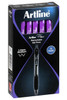 Artline Flow Retractable Pen Purple BOX12 187106