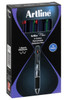 Artline Flow 4c Rbpp Galaxy Blue BOX12 198103