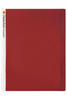 Marbig Non-Refillable Display Book 20 Pocket Insert Cover Red X CARTON of 10 2003703