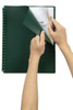 Marbig Refillable Display Book 20 Pocket Dark Green X CARTON of 12 2007028