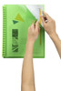 Marbig Refillable Display Book 20 Pocket Lime X CARTON of 12 2007304