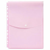 Marbig Binder Wallet A4 Top Open Pastel Pink X CARTON of 12 2025893