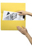 Marbig Slimpick Foolscap Document Wallet Yellow X CARTON of 50 4004005