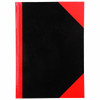 CUMBERLAND Red and Black Notebook Gloss A4 150 LeAnti-Fatigue 43112