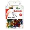 Esselte Push Pins Assorted Pack50 45110