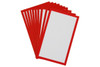 Quikstik Display Tickets Plain Red Border Pack 10 X CARTON of 12 48299