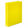 Marbig Clearview Insert Binder A4 25mm 2d Yellow X CARTON of 20 5402005