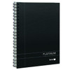 Spirax 400 Platinum Notebook A4 200 Page Black X CARTON of 5 56400