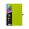 Spirax Kode 511 A5 Hardcover Notebook 160page Assorted X CARTON of 5 56511KODE