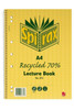 Spirax 814 Recycled Lecture Book A4 140 Page X CARTON of 5 56804