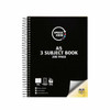 Spirax Kode 961 A5 3-Subject Notebook 200page X CARTON of 5 56961C