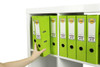 Marbig Lever Arch File A4 Pe Lime X CARTON of 10 6601032