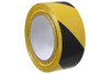 CUMBERLAND Warning Tape 48mm X 45m Black/Yellow 7216