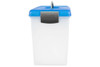 Crystalfile Carry Case 18 Litre Blue Lid/Clear Base X CARTON of 6 8007801