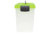 Crystalfile Carry Case 18 Litre Lime Lid/Clear Base X CARTON of 6 8007804
