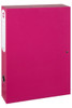 Marbig Box File Foolscap Heavy Duty Pink X CARTON of 4 8008809A