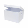 Marbig Corflute Box W/Attached Lid White 8015008