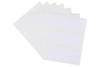 Quikstik Labels Hangsell Rectangle 29x76mm White 21 Labels 80415RPWHT