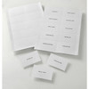Rexel Id Convention Badge Insert Cards 2Pack50 X CARTON of 10 90055