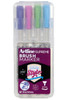 Artline Supreme Brush Marker Pastel 4Pack Hard Case X CARTON of 12 108074PHC