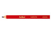 Artline Professional Carpenter Pencil Medium Red Box50 : 195802 