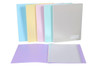 marbig Non-Refillable Display Book 20 Pocket Pastel Assorted X Carton of 6 : 2005599 