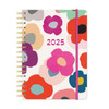 Orange Circle 2025 Tri-Tab Planner Summer Poppies : 25514 