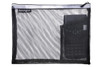 Kensington Mesh Storage Pouch Black/Grey : 33473 