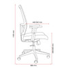 Buro Mantra Ergonomic Chair Black Mesh : 137A-M3 