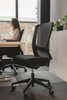 Buro Mentor Ergonomic Chair Black Mesh : 132-M3 