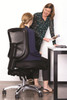 Buro Metro Ergonomic Chair Aluminium Nylone Base : 202-M3-SS 